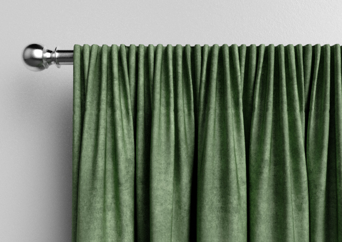 Florence Faux Suede, Hunter Green - Made to Measure Curtains - Image 9